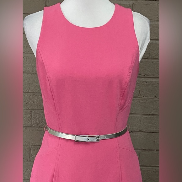 WHBM  Pink sleeveless dress  6 - Picture 2 of 10